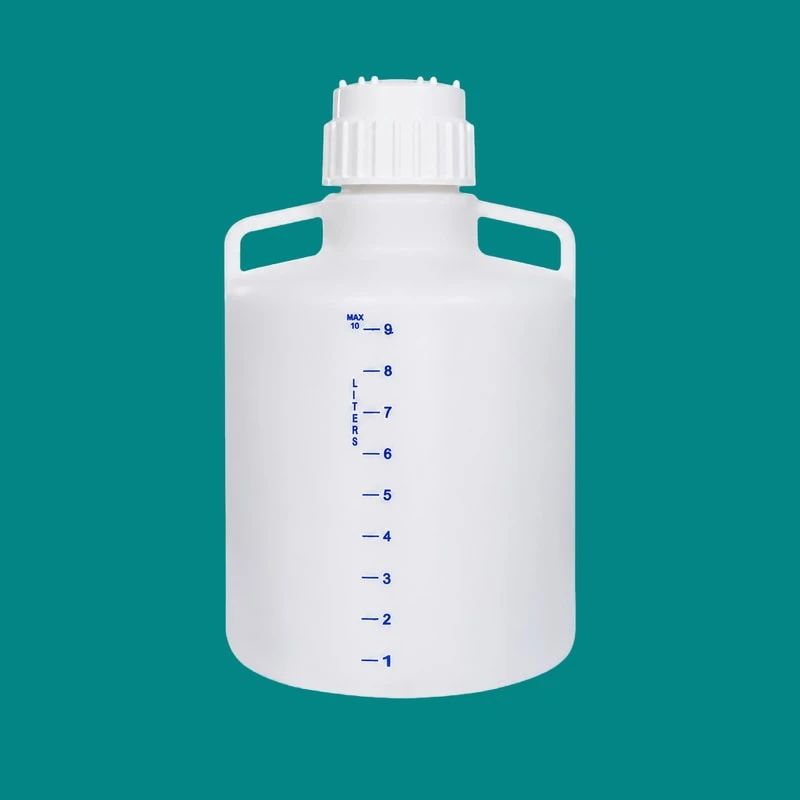 PP 带提手广口储液瓶 — 10 L — 货号 82107